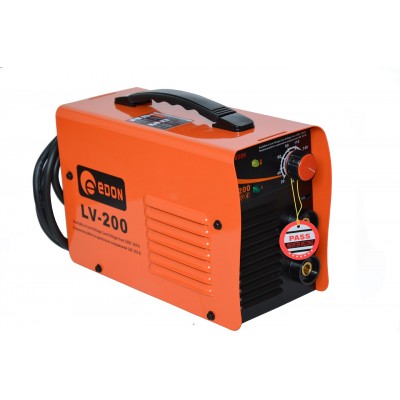 Инвертор сварочный "Edon LV-200", мощн. 4,9 КВт, диам.эл.1,6-4,0 мм Инвертор сварочный "Edon LV-200", мощн. 4,9 КВт, диам.эл.1,6-4,0 мм