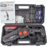 Мини-цепная пила аккумуляторная Edon Protech NS-21/6BL(2 ак.,2А/ч, Скор. ход цепи:9 м/с, шина15,2)