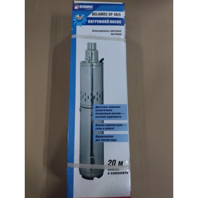 Насос погружной SP (Junior) 40/5 d 4" 900Вт 1700л/час высота подъма 95м винтовой Насос погружной SP (Junior) 40/5 d 4" 900Вт 1700л/час высота подъма 95м винтовой