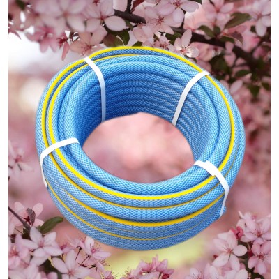Шланг поливочный ТЭП 3/4 (25м) ULTRA BLUE, 3 слоя, 6 атм, раб. темп. от -50 до +90 С Шланг поливочный ТЭП 3/4 (25м) ULTRA BLUE, 3 слоя, 6 атм, раб. темп. от -50 до +90 С