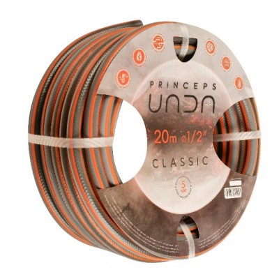 Шланг Classic 3 слоя 12 мм (1/2") 20м, 5 атм, раб. темп. от -5 до +40 С UNDA Шланг Classic 3 слоя 12 мм (1/2") 20м, 5 атм, раб. темп. от -5 до +40 С UNDA