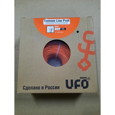 922024100U Нейлоновая леска UFO 2,4мм х 100 м (круг) PROFI LINE 922024100U Нейлоновая леска UFO 2,4мм х 100 м (круг) PROFI LINE