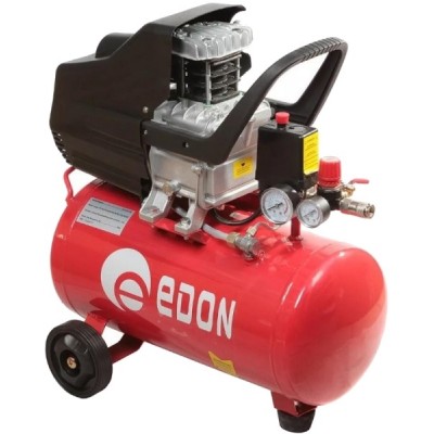 Компрессор "Edon OAC-25/1000" 2800 об/мин, 1 цилиндр, ресивер 25 л Компрессор "Edon OAC-25/1000" 2800 об/мин, 1 цилиндр, ресивер 25 л