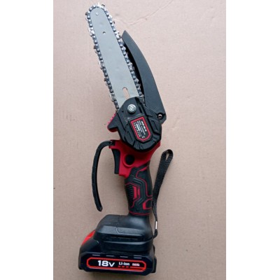 Мини-цепная пила аккумуляторная Edon ACS-18/6"(2 ак.,18В, 2А/ч, Скор. ход цепи:6 м/с, шина15.24/6) Мини-цепная пила аккумуляторная Edon ACS-18/6"(2 ак.,18В, 2А/ч, Скор. ход цепи:6 м/с, шина15.24/6)