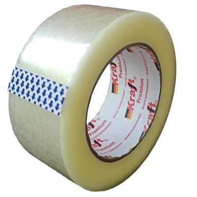 Скотч упаковочный прозрачный 48 * 100 м (6/36шт) Kraft Скотч упаковочный прозрачный 48 * 100 м (6/36шт) Kraft