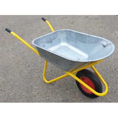 Тачка WB6420/2 строительная одноколесная 110л, 220кг, пневмо колесо 3.5-80 Тачка WB6420/2 строительная одноколесная 110л, 220кг, пневмо колесо 3.5-80