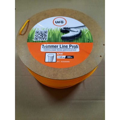 922027300U Нейлоновая леска UFO 2,7мм х 300 м (круг) PROFI LINE 922027300U Нейлоновая леска UFO 2,7мм х 300 м (круг) PROFI LINE