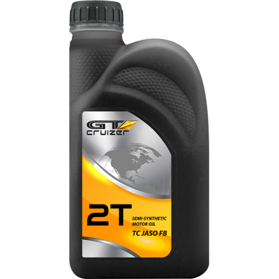 Масло моторное 2Т GT Cruizer TC JASO FB полусинтетика 1 л. Масло моторное 2Т GT Cruizer TC JASO FB полусинтетика 1 л.
