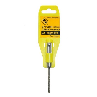 10900 Бур SDS plus 4*50/110 мм Энкор 10900 Бур SDS plus 4*50/110 мм Энкор