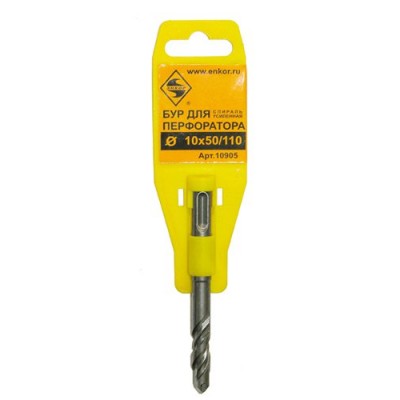 10905 Бур SDS plus 10*50/110 мм Энкор 10905 Бур SDS plus 10*50/110 мм Энкор