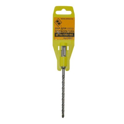 10907 Бур SDS plus 6*100/160 мм Энкор 10907 Бур SDS plus 6*100/160 мм Энкор