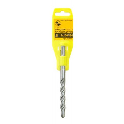 10911 Бур SDS plus 12*100/160мм Энкор 10911 Бур SDS plus 12*100/160мм Энкор