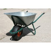Тачка Скорпион строительная одноколесная 110 л, 200 кг