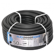 Шланг резиновый RUBBER CONSTRUCTION 25 25м 10 атм, раб. темп. от -55 до +70С