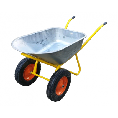 Тачка WB6420S-NYLON строительная двухколесная 110л, 220кг, NYLON колесо 20"х4.0-80 Тачка WB6420S-NYLON строительная двухколесная 110л, 220кг, NYLON колесо 20"х4.0-80